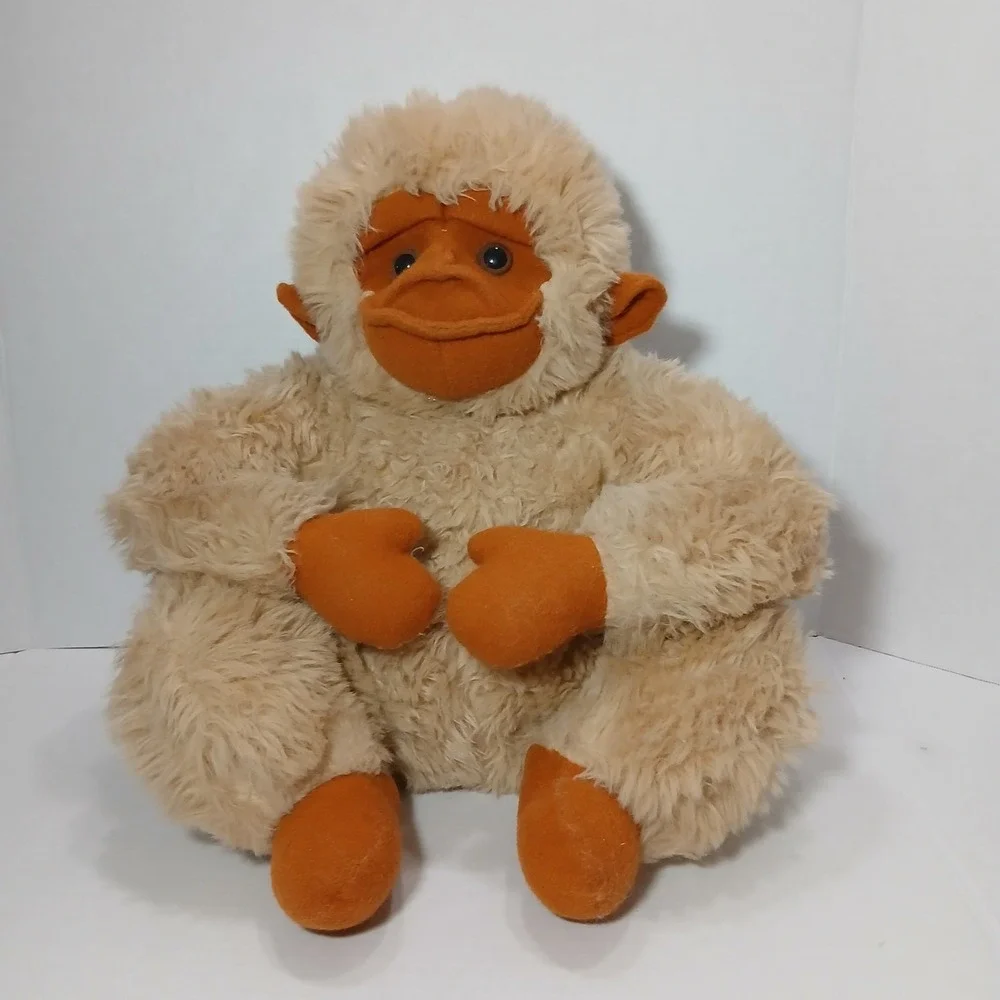 Folktails Folkmanis CHIMPANZEE Full Body Hand Puppet Plush Monkey Chimp Ape 18" - Picture 1 of 6
